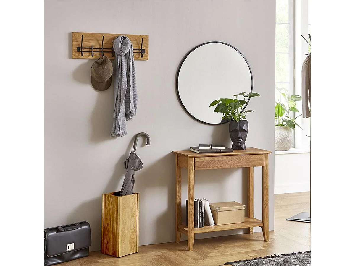 Porte-Parapluie en Bois "Mani" 45cm Chêne