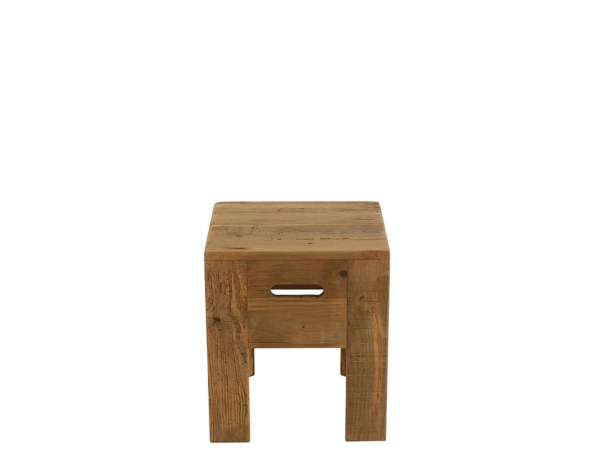 Tabouret en Bois "Will" 40cm Naturel