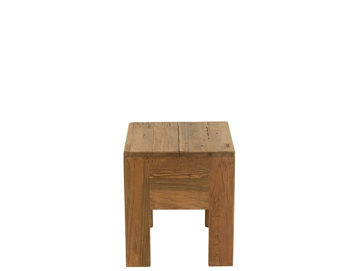 Tabouret en Bois "Will" 40cm Naturel