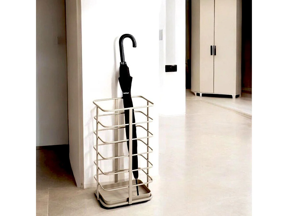 Porte-Parapluie Design "Rain" 50cm Gris