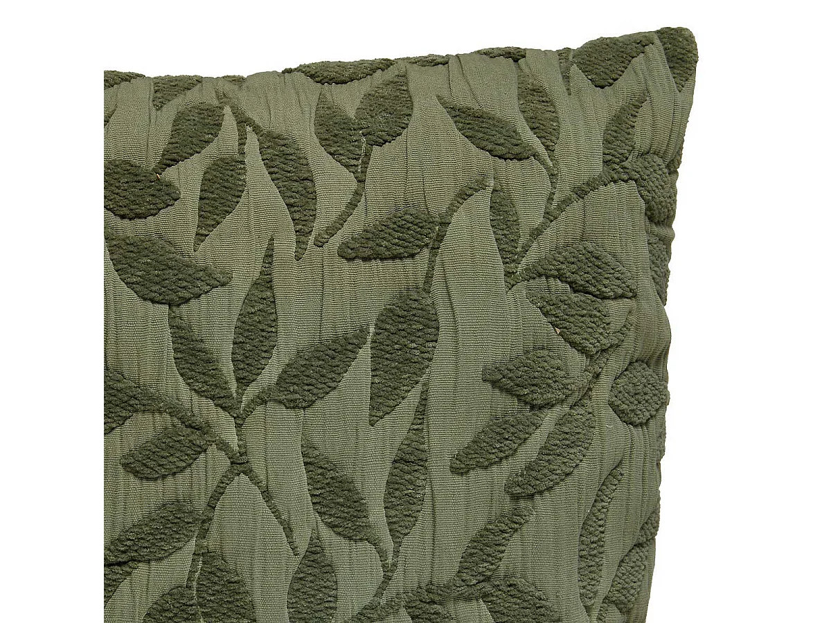 Coussin Déco Jacquard "Lethon" 38x58cm Vert Clair