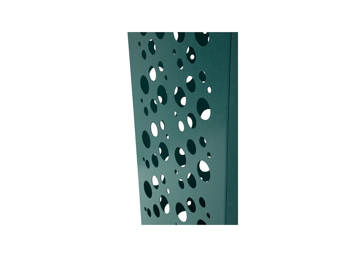 Porte-Parapluie en Métal "Lit" 48cm Bleu Canard