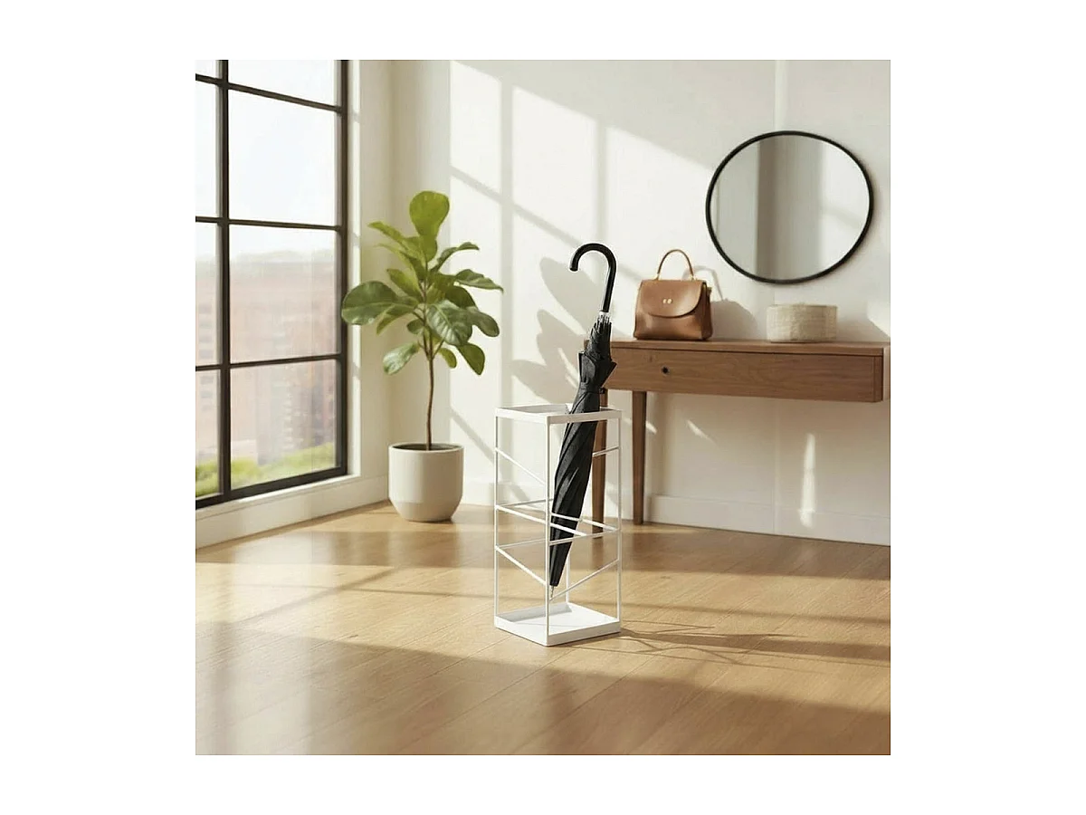 Porte-Parapluie Design "Aller" 49cm Blanc