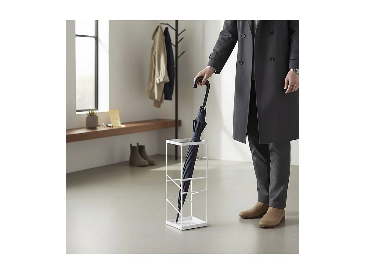 Porte-Parapluie Design "Aller" 49cm Blanc
