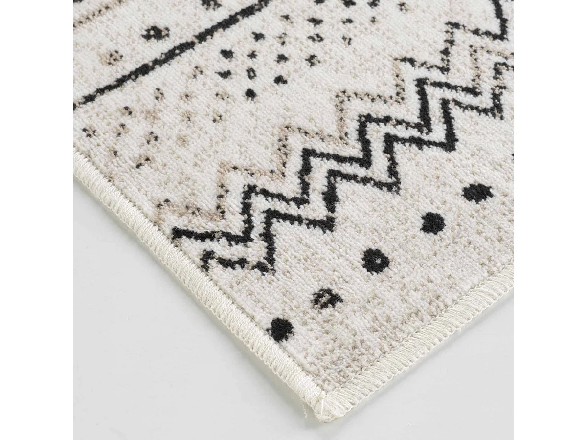Tapis Déco Tissé "Tallulah" 140x200cm Naturel