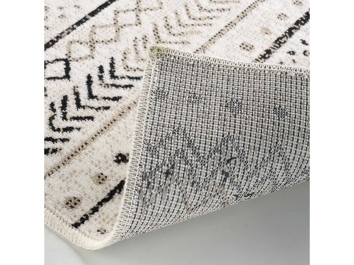 Tapis Déco Tissé "Tallulah" 140x200cm Naturel