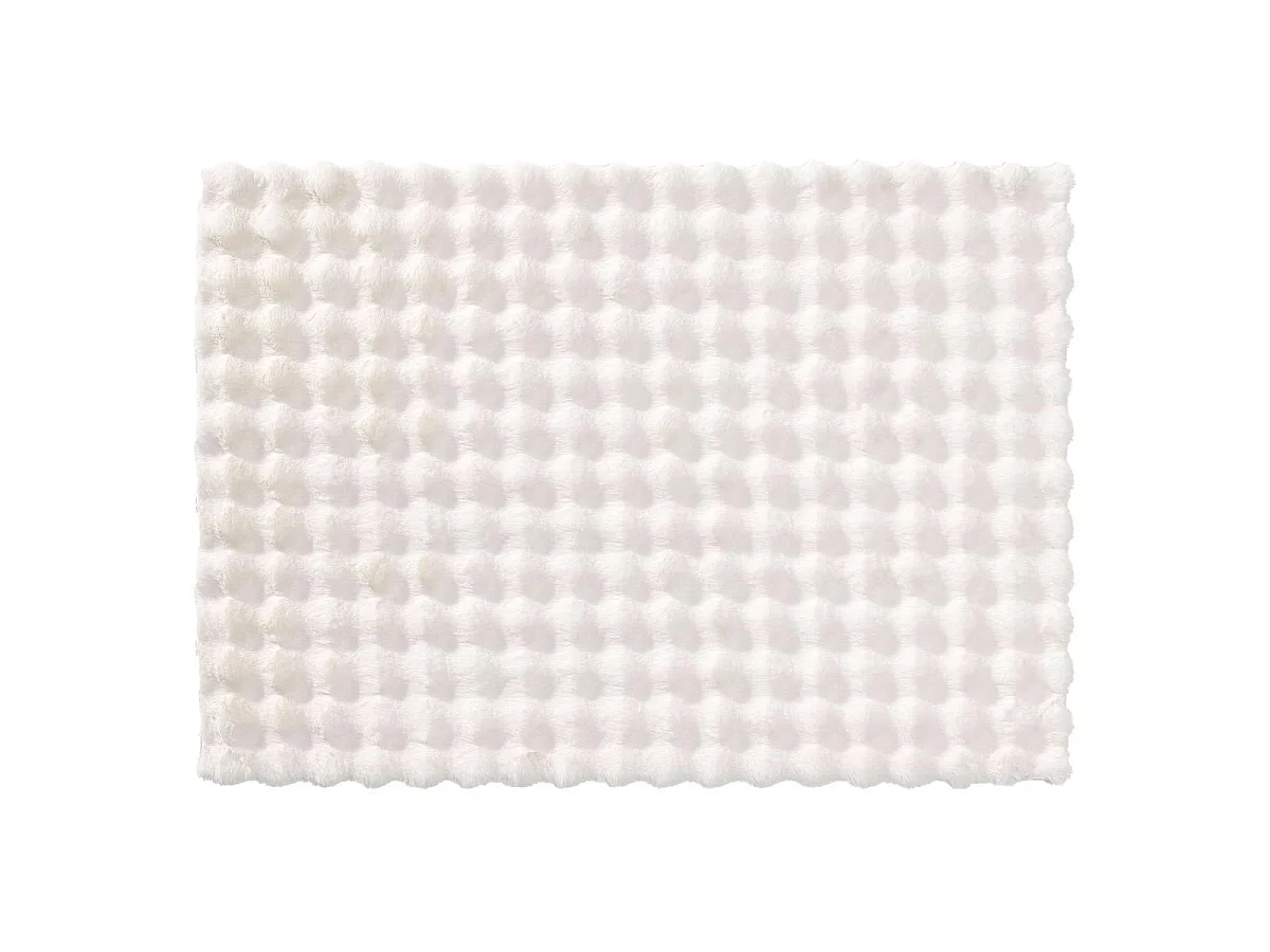 Tapis Imitation Fourrure "Mounty" 120x170cm Naturel