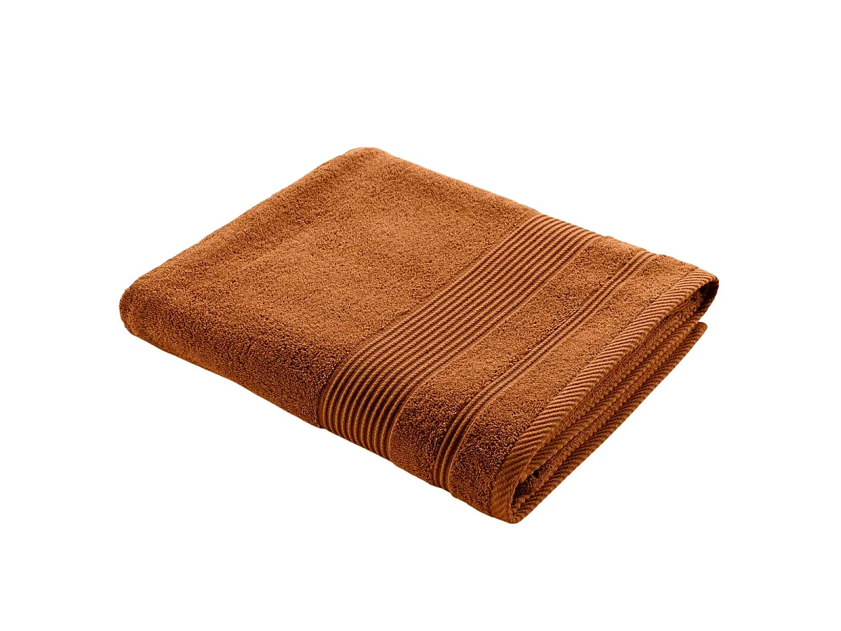 Drap de Bain "Tendresse" 90x150cm Caramel