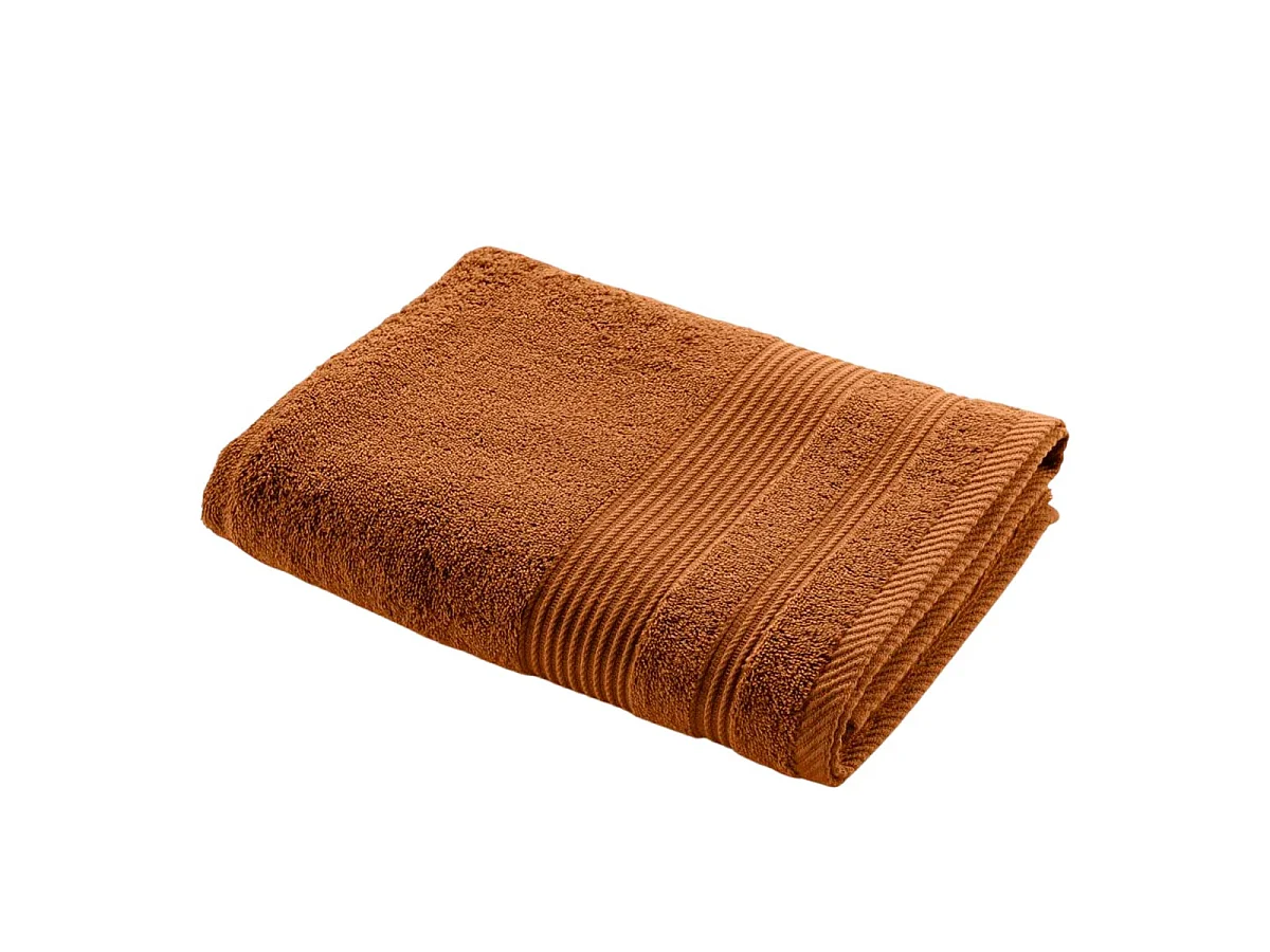 Drap de Douche "Tendresse" 70x130cm Caramel