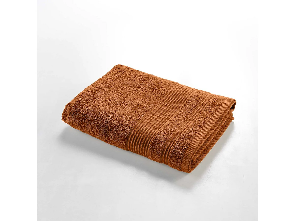Drap de Douche "Tendresse" 70x130cm Caramel