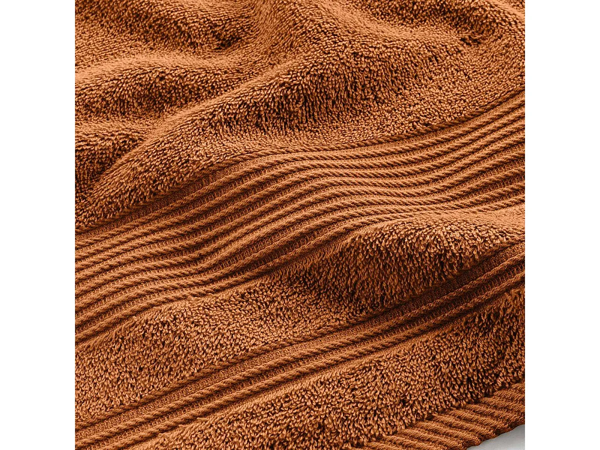 Drap de Douche "Tendresse" 70x130cm Caramel