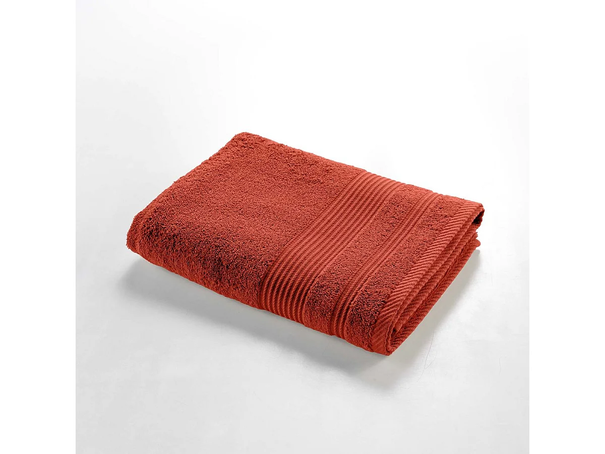 Drap de Douche "Tendresse" 70x130cm Rouge