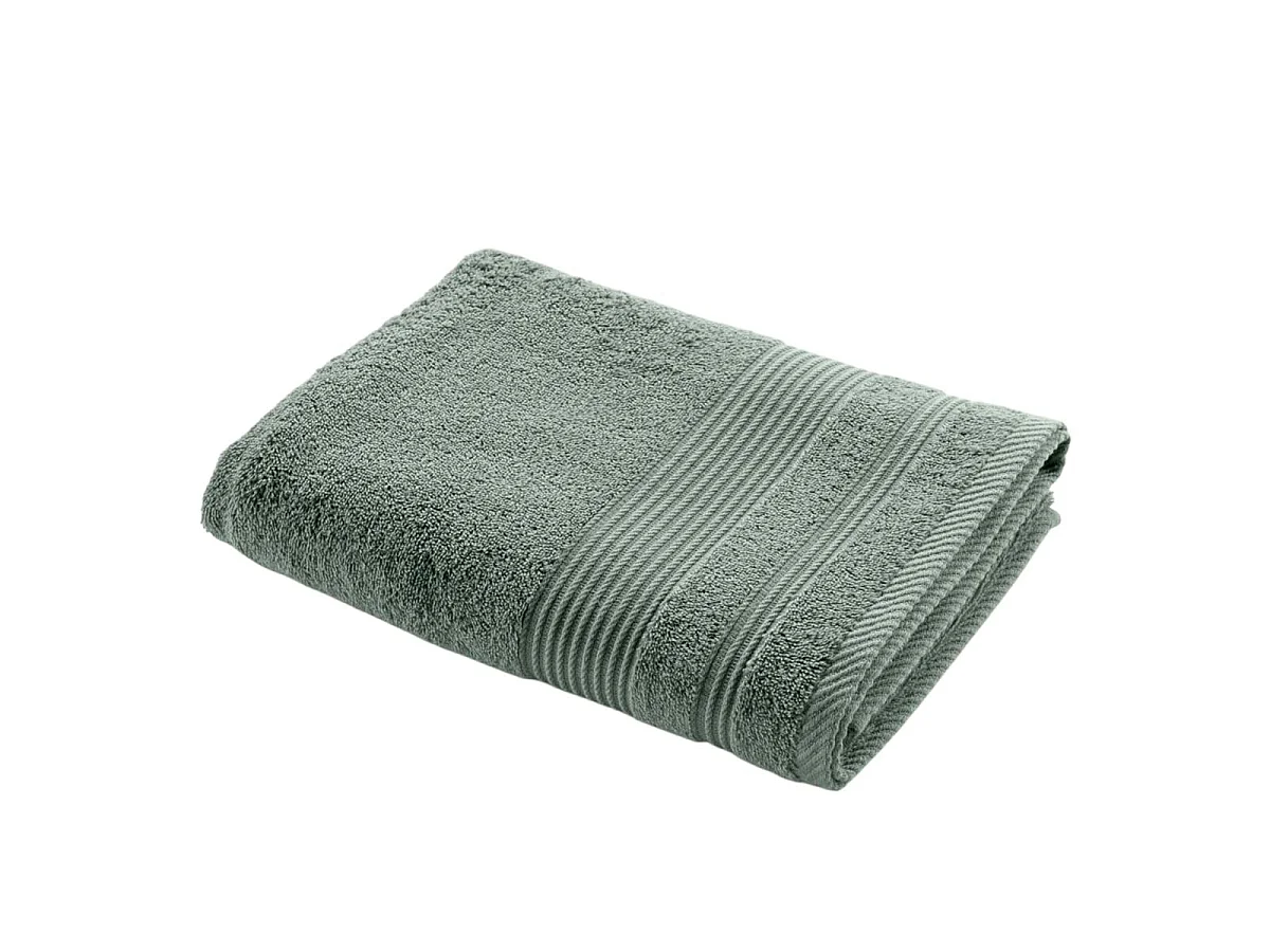 Drap de Douche "Tendresse" 70x130cm Vert Cèdre