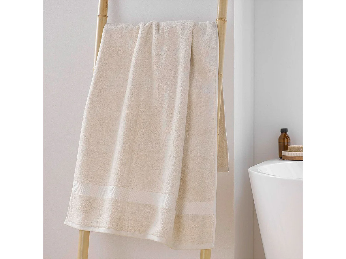 Drap de Douche "Elegance" 70x130cm Sable