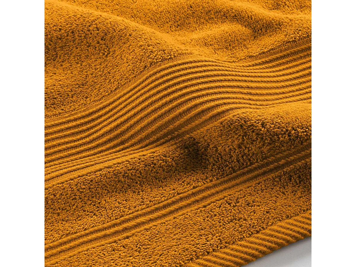 Drap de Bain "Tendresse" 90x150cm Jaune Curry