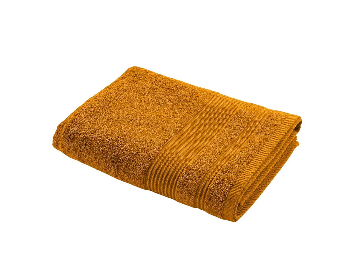 Drap de Douche "Tendresse" 70x130cm Jaune Curry