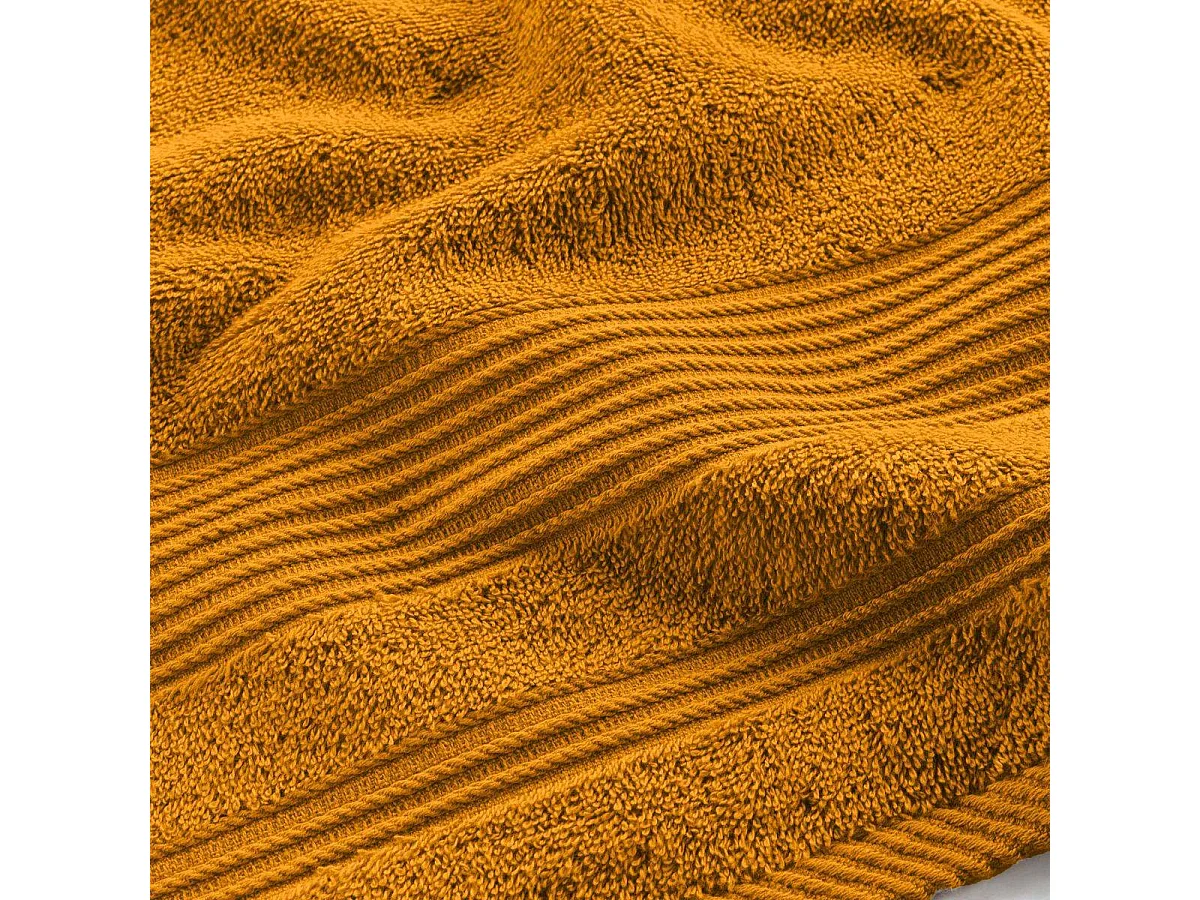 Drap de Douche "Tendresse" 70x130cm Jaune Curry