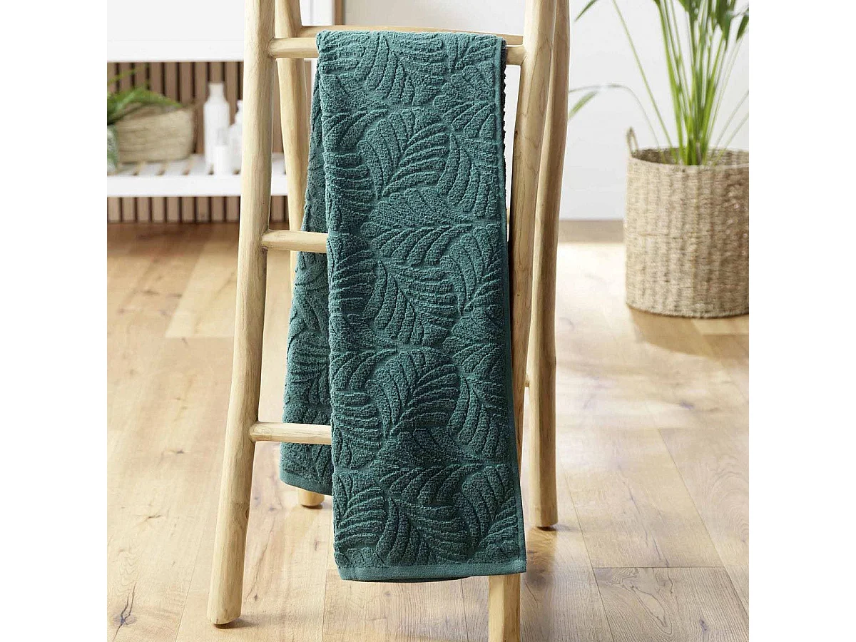 Drap de Douche "Madeira" 70x130cm Emeraude