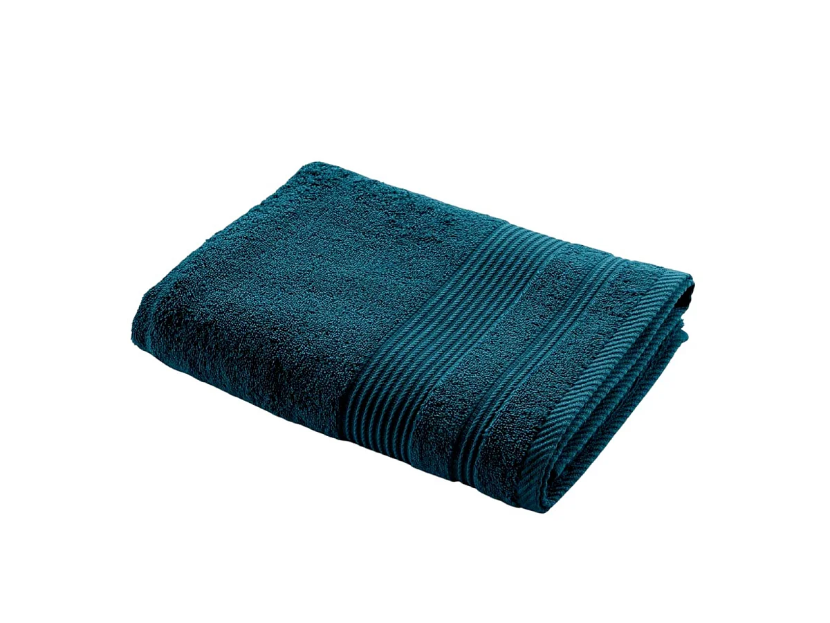 Drap de Douche "Tendresse" 70x130cm Bleu Indigo