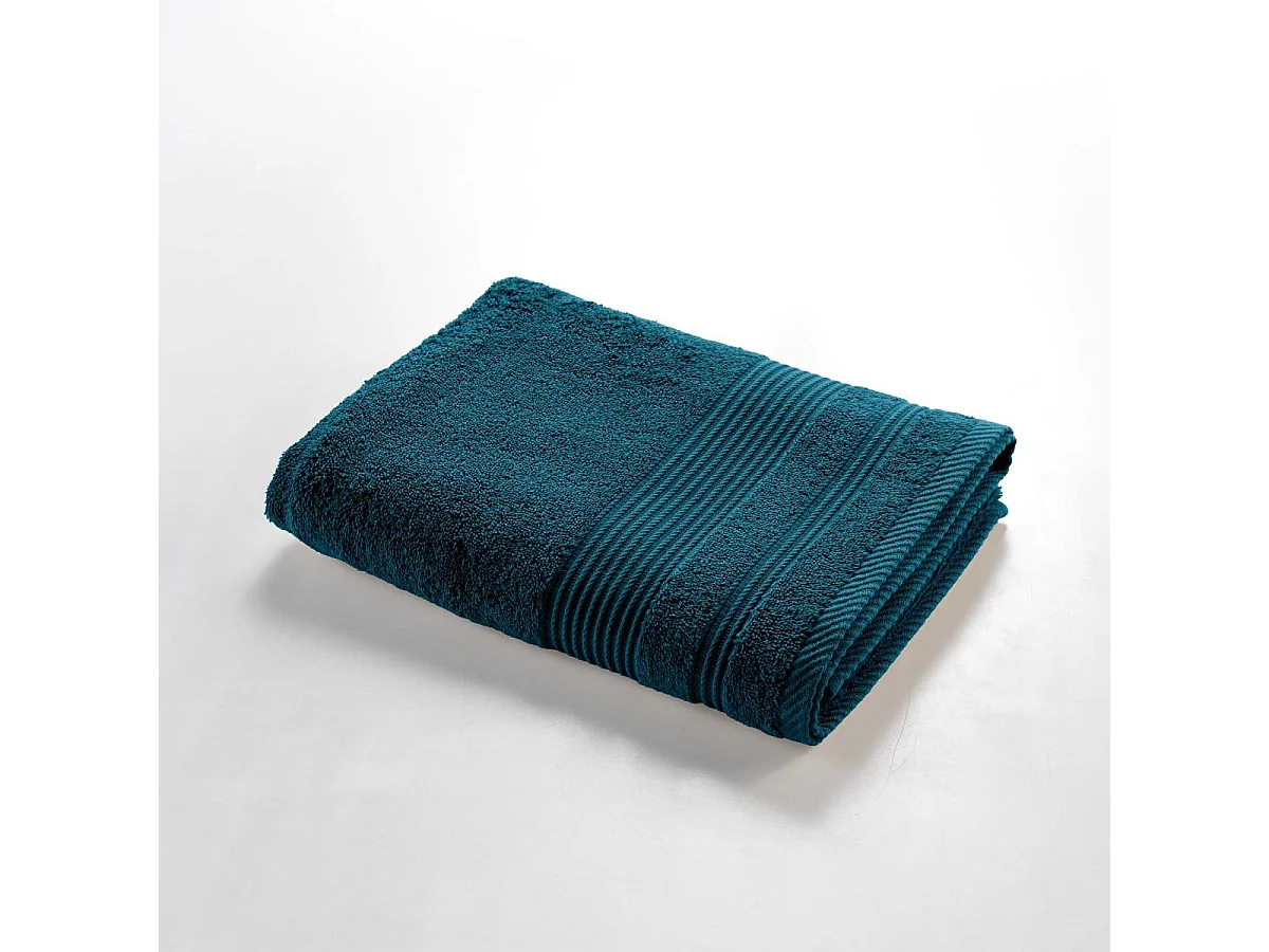 Drap de Douche "Tendresse" 70x130cm Bleu Indigo
