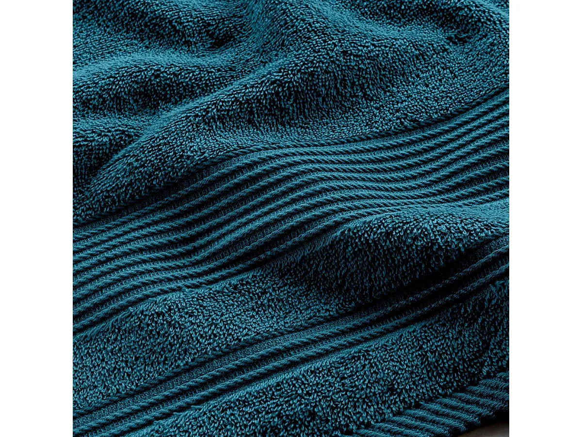 Drap de Douche "Tendresse" 70x130cm Bleu Indigo