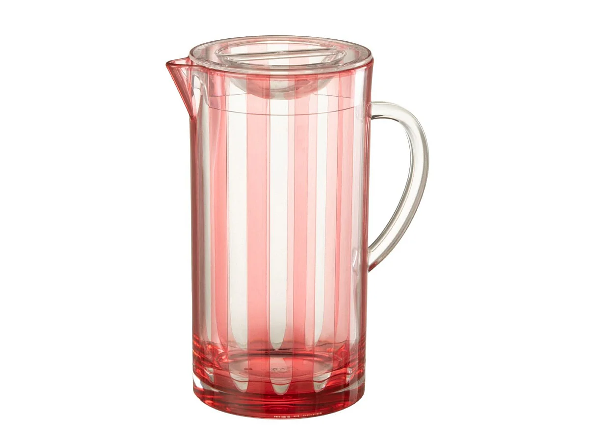 Carafe en Plastique "Mélanie" 2,36L Rouge