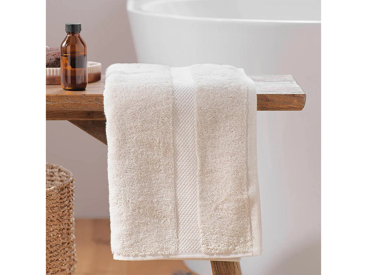 Serviette de Toilette "Elegance" 50x90cm Sable