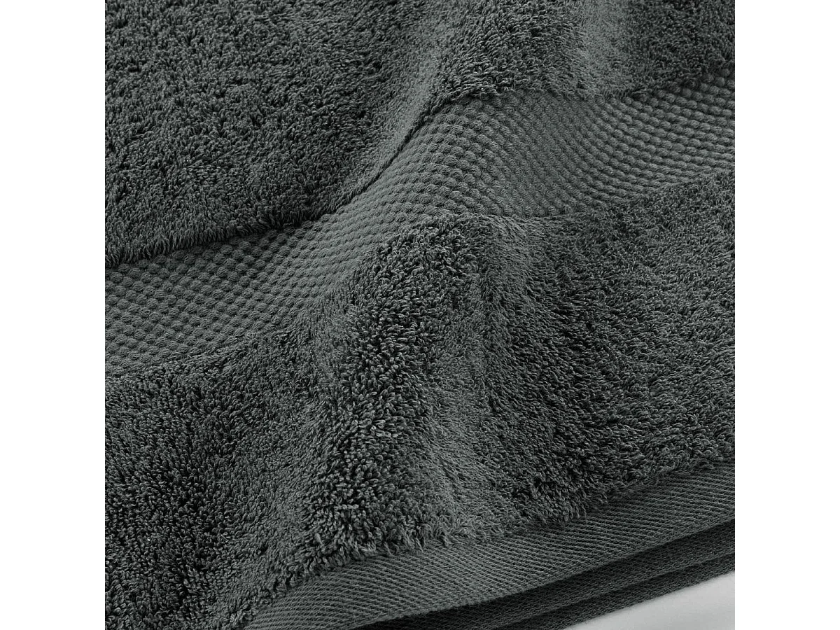 Serviette de Toilette "Elegance" 50x90cm Anthracite