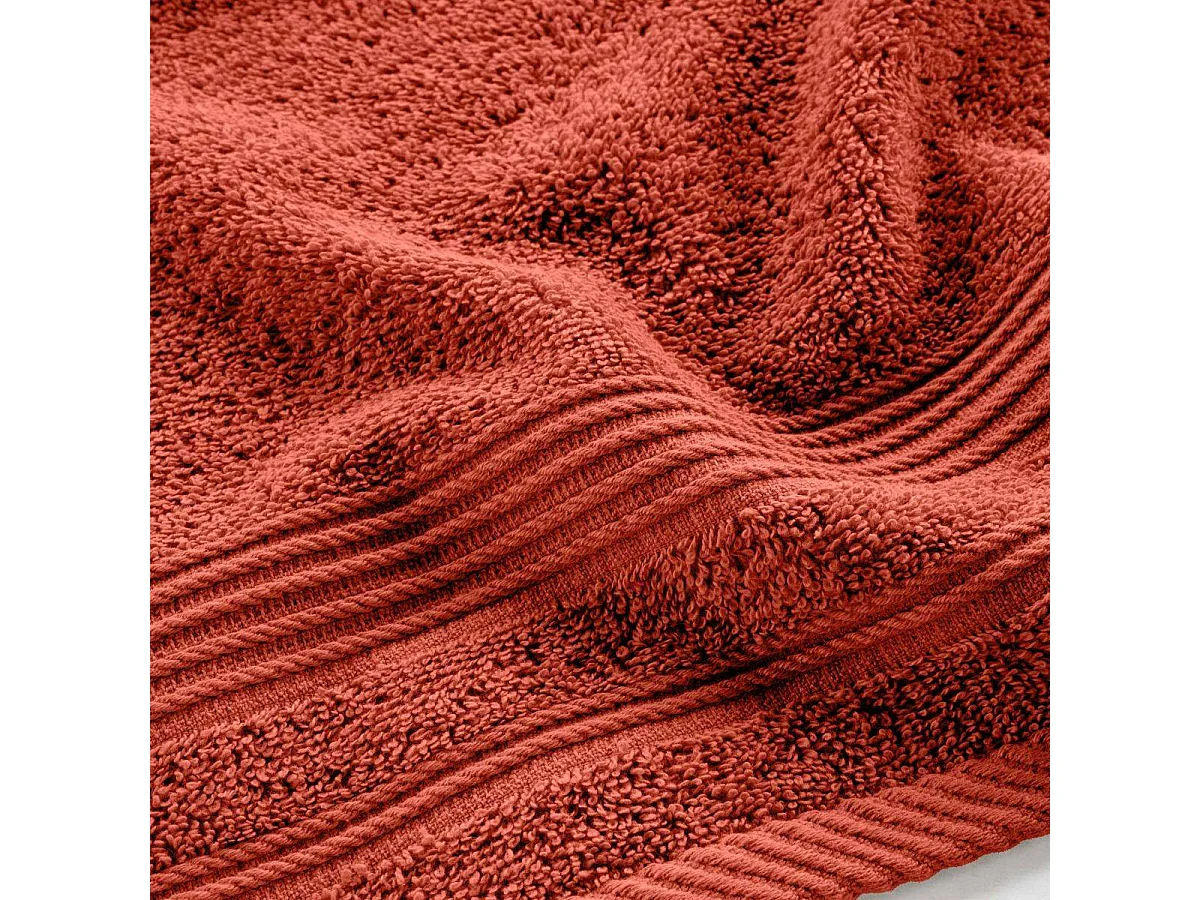 Serviette d'Invité "Tendresse" 30x50cm Rouge