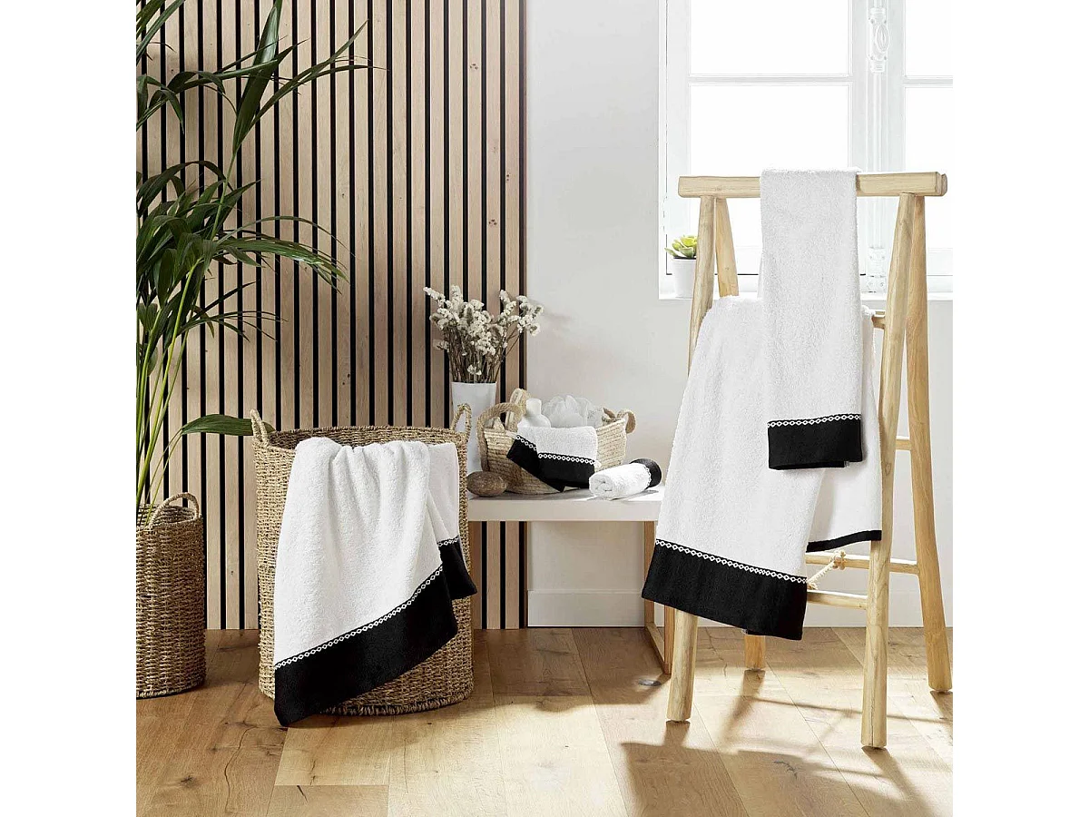 Serviette de Toilette "Majesty" 50x90cm Blanc