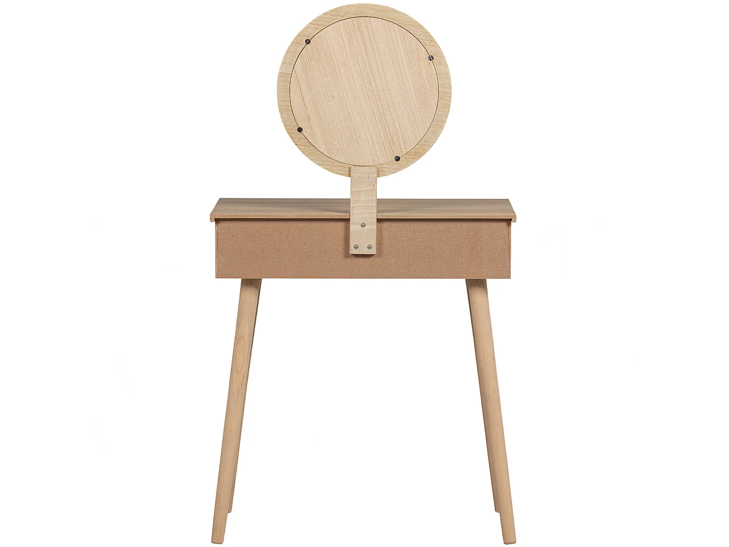Coiffeuse avec miroir en pin et mdf SOOF
