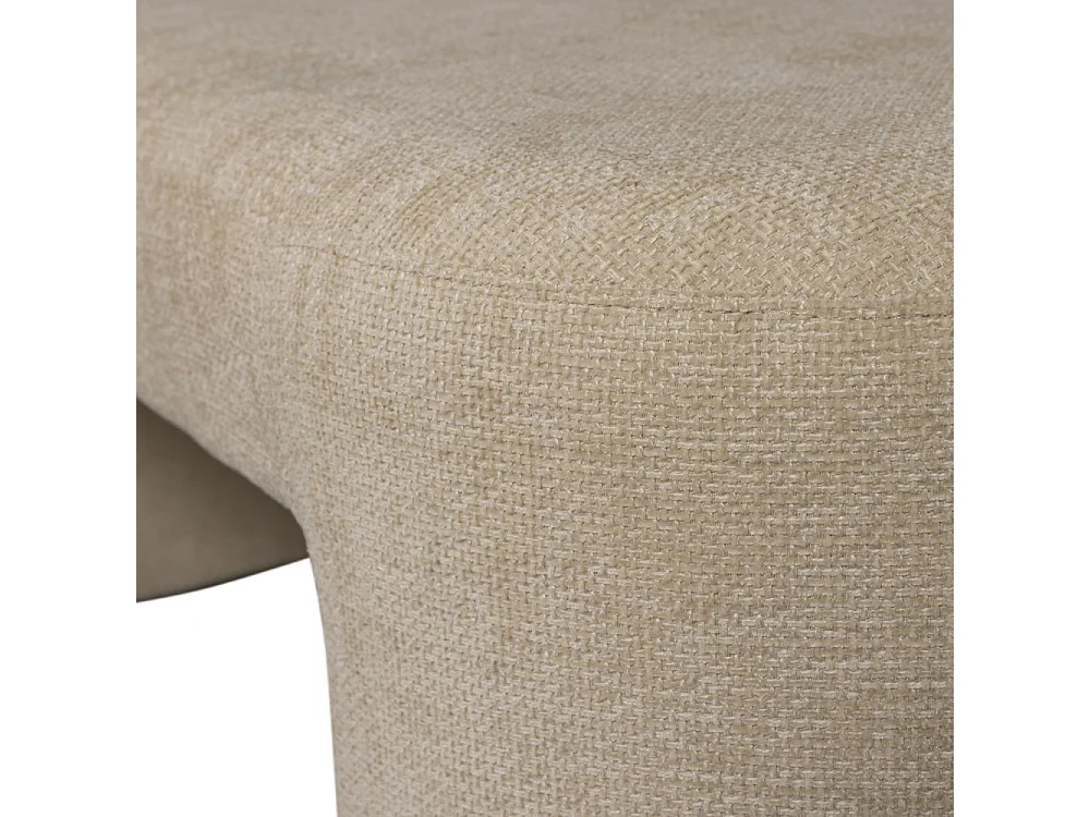 Banc 2 places en chenille JACOB