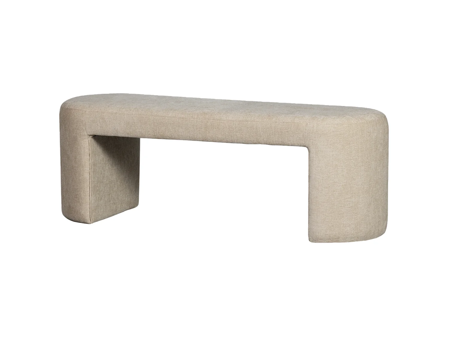 Banc 2 places en chenille JACOB