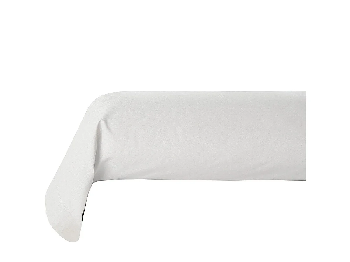 Taie de Traversin "Alban" 85x185cm Blanc