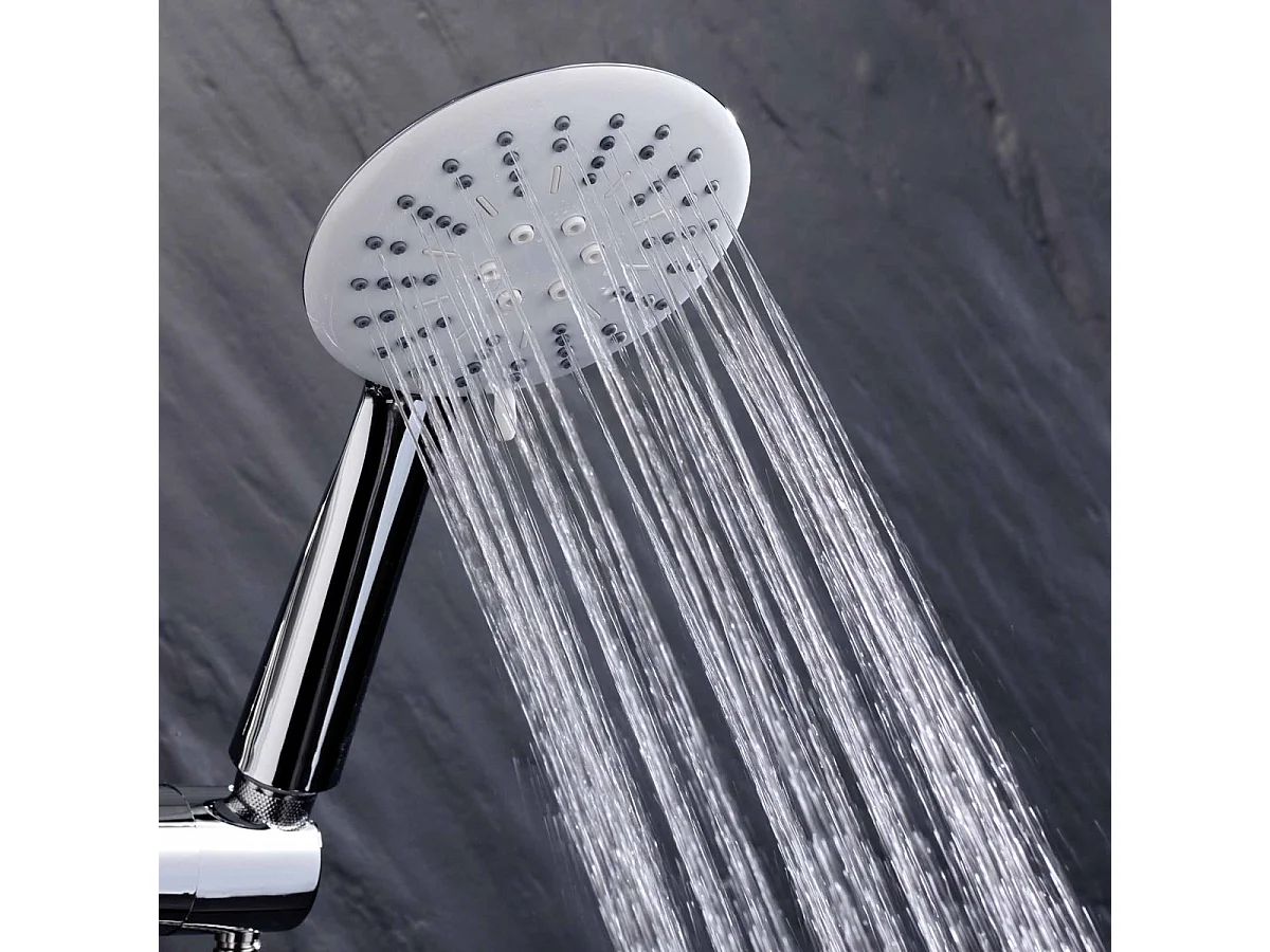 Pommeau de Douche 3 Fonctions "Hydro" 24cm Chrome
