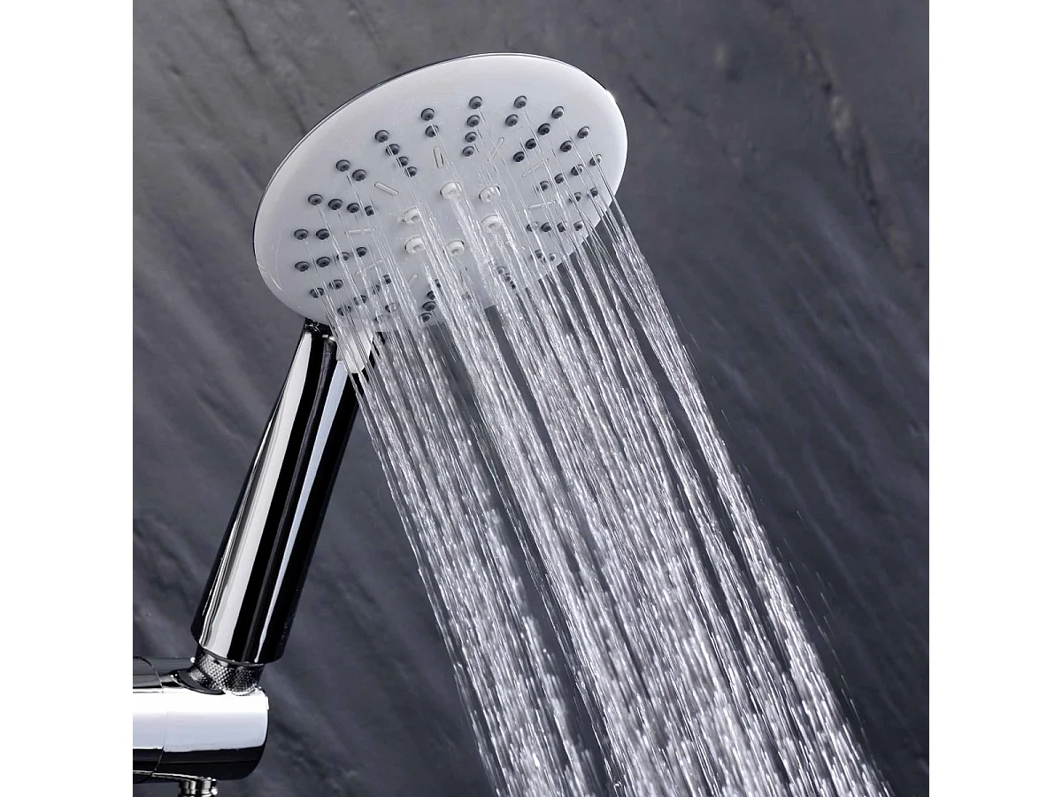 Pommeau de Douche 3 Fonctions "Hydro" 24cm Chrome
