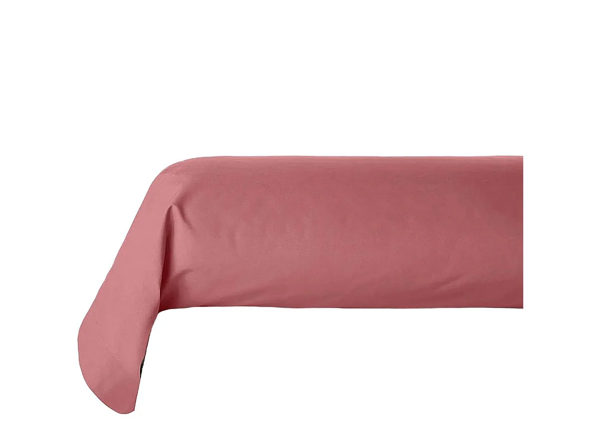 Taie de Traversin "Alban" 85x185cm Rose Blush