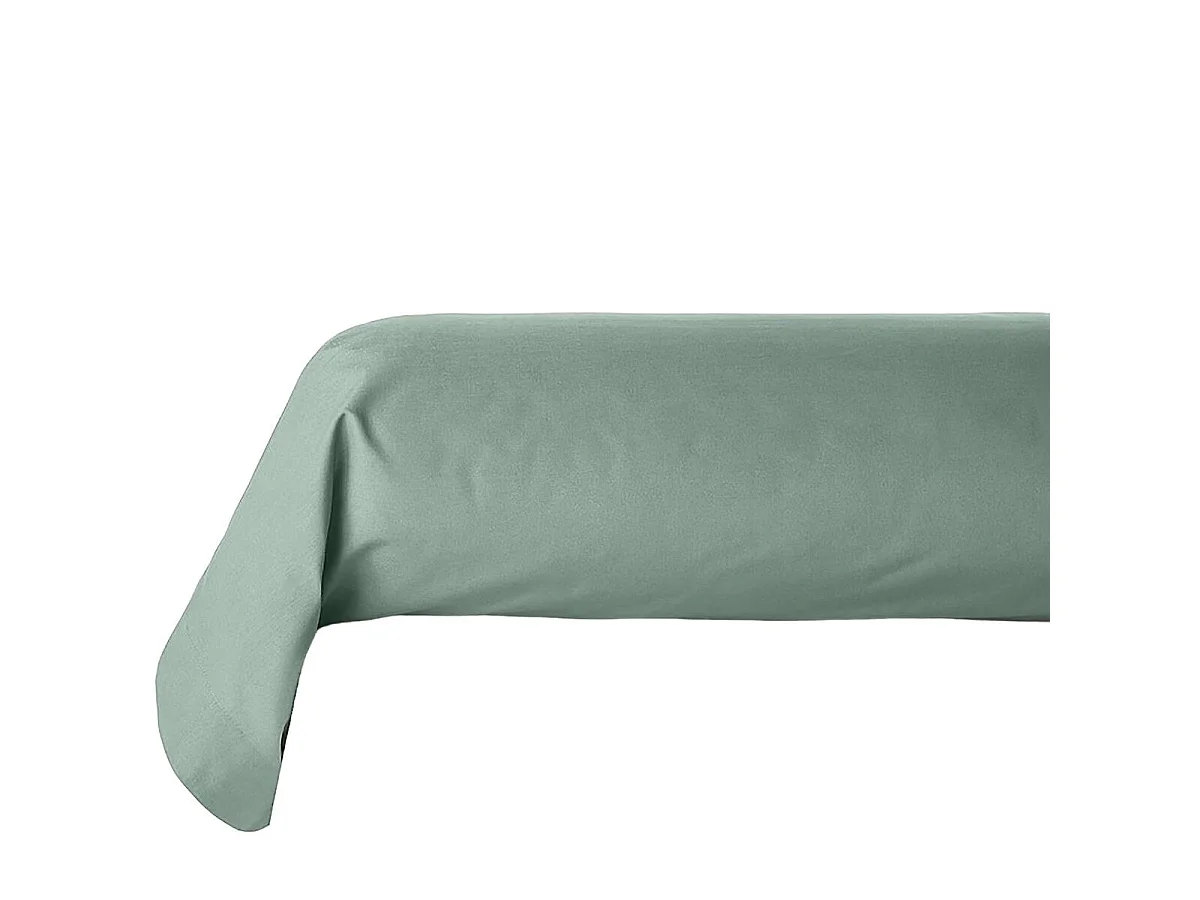 Taie de Traversin "Alban" 85x185cm Vert Céladon