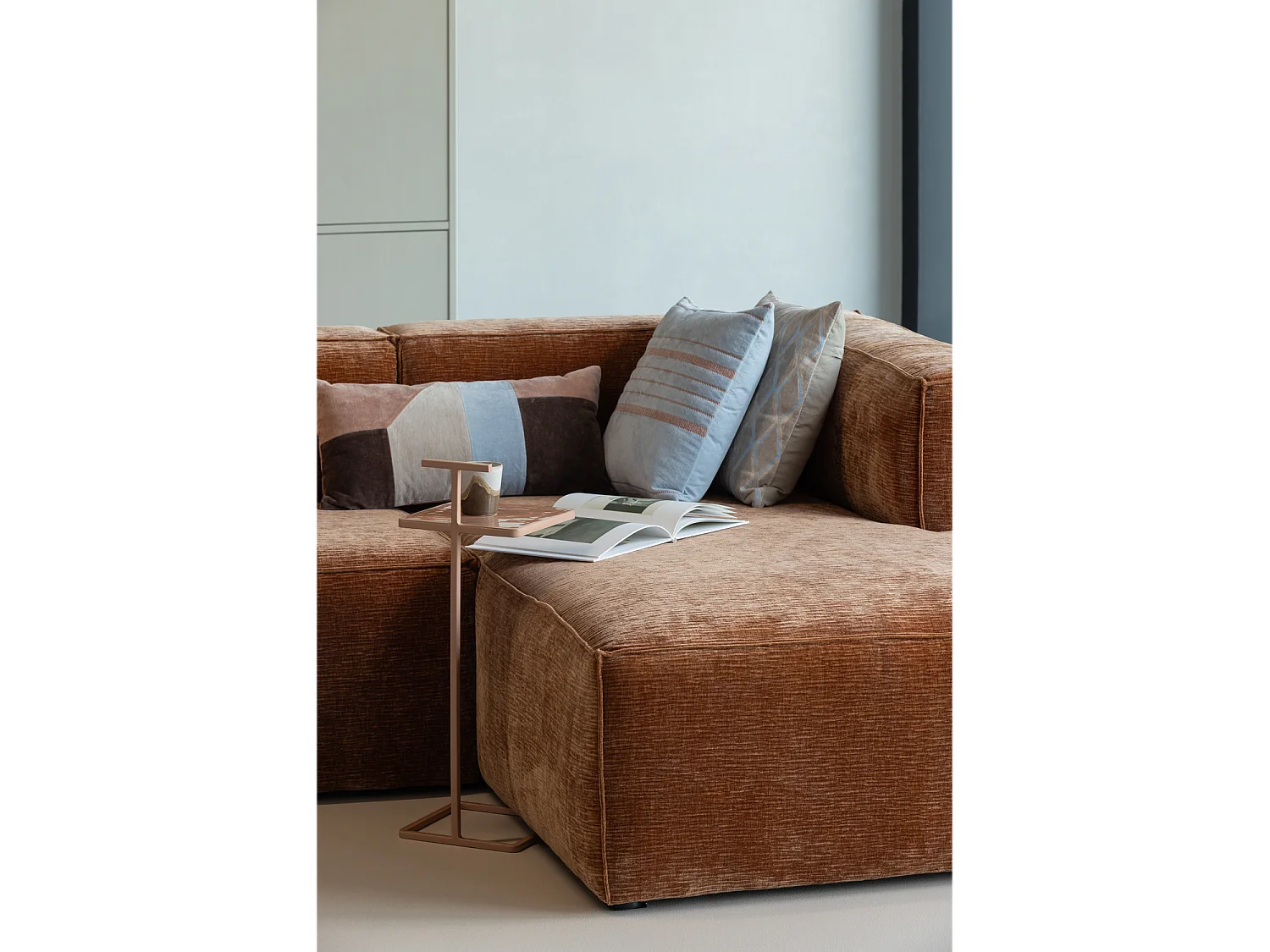 Lot de 3 coussins en velours FEIS