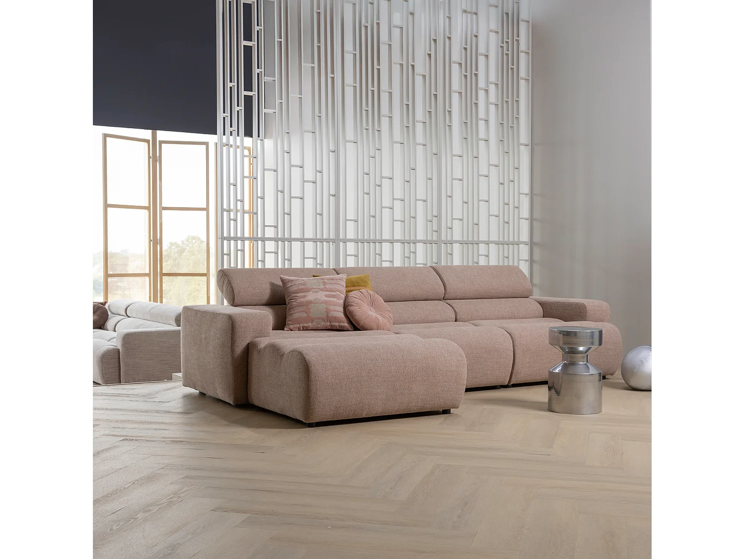 Lot de 3 coussins en velours FEIS