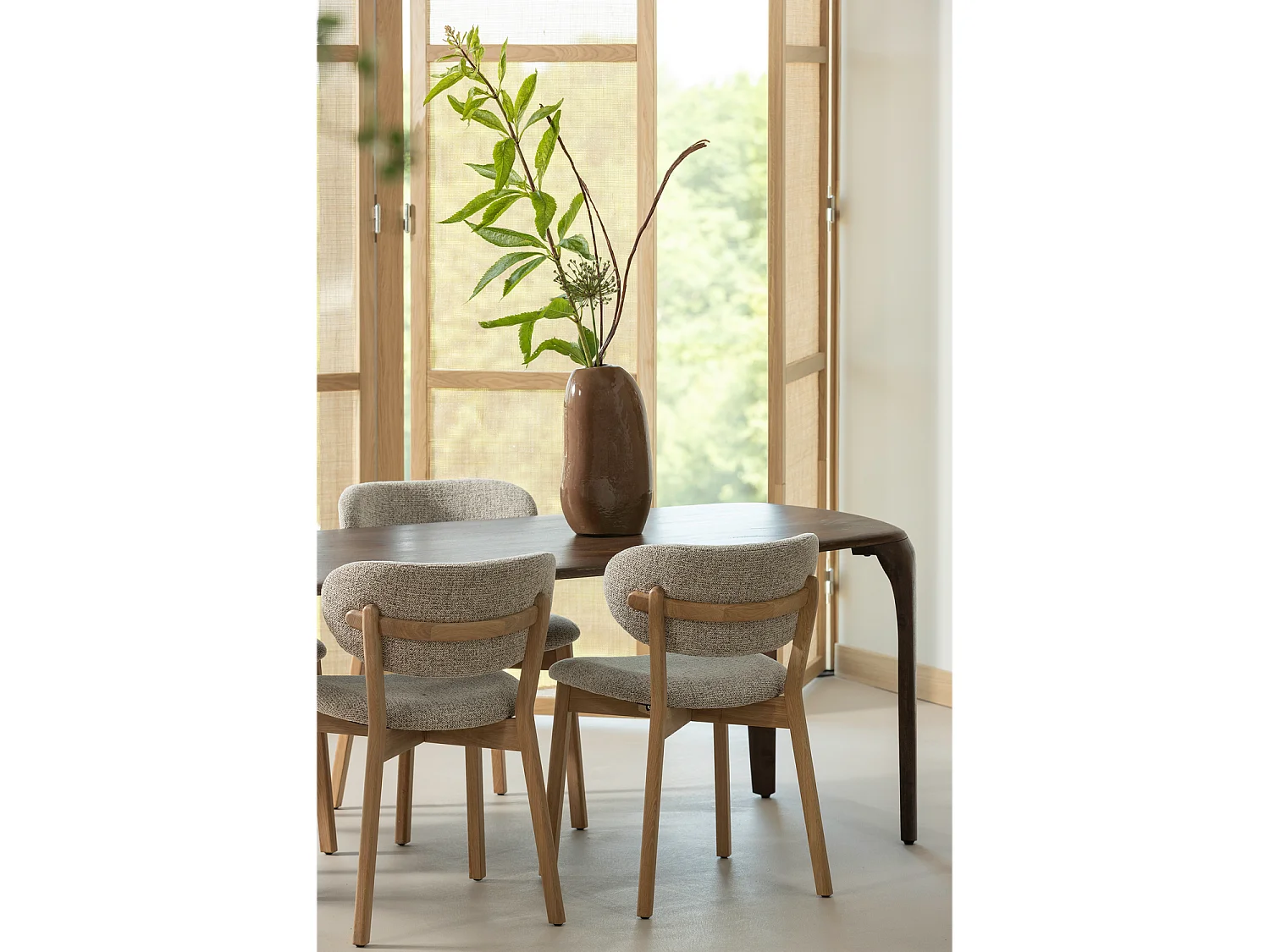 Table à manger en manguier 6-8 personnes FIORE