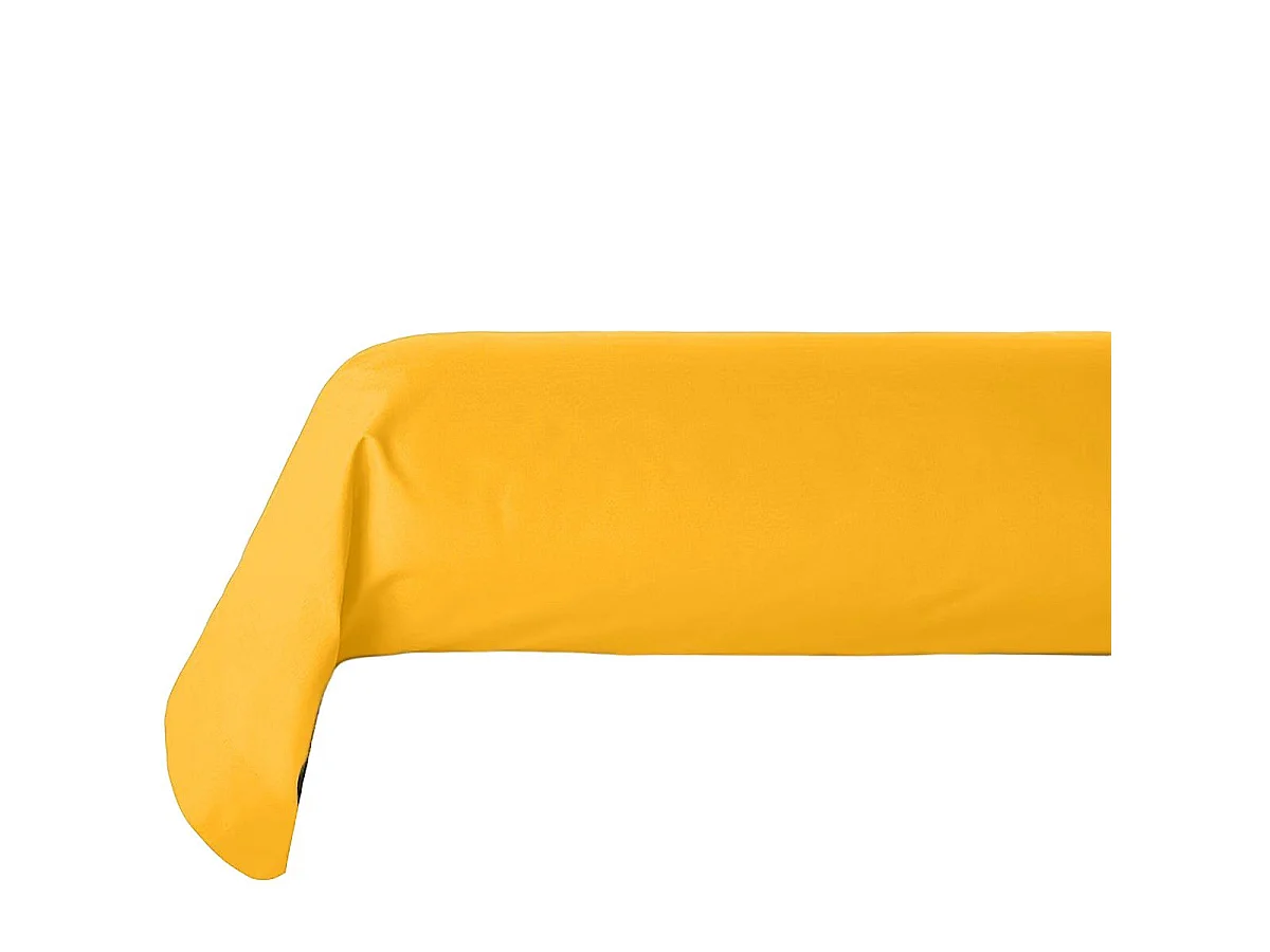 Taie de Traversin "Alban" 85x185cm Ocre