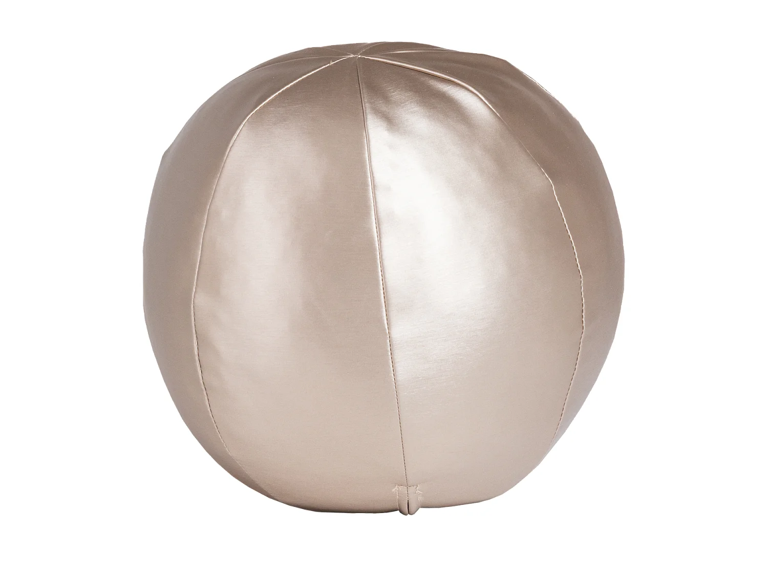 Coussin boule en tissu métalique RODEO