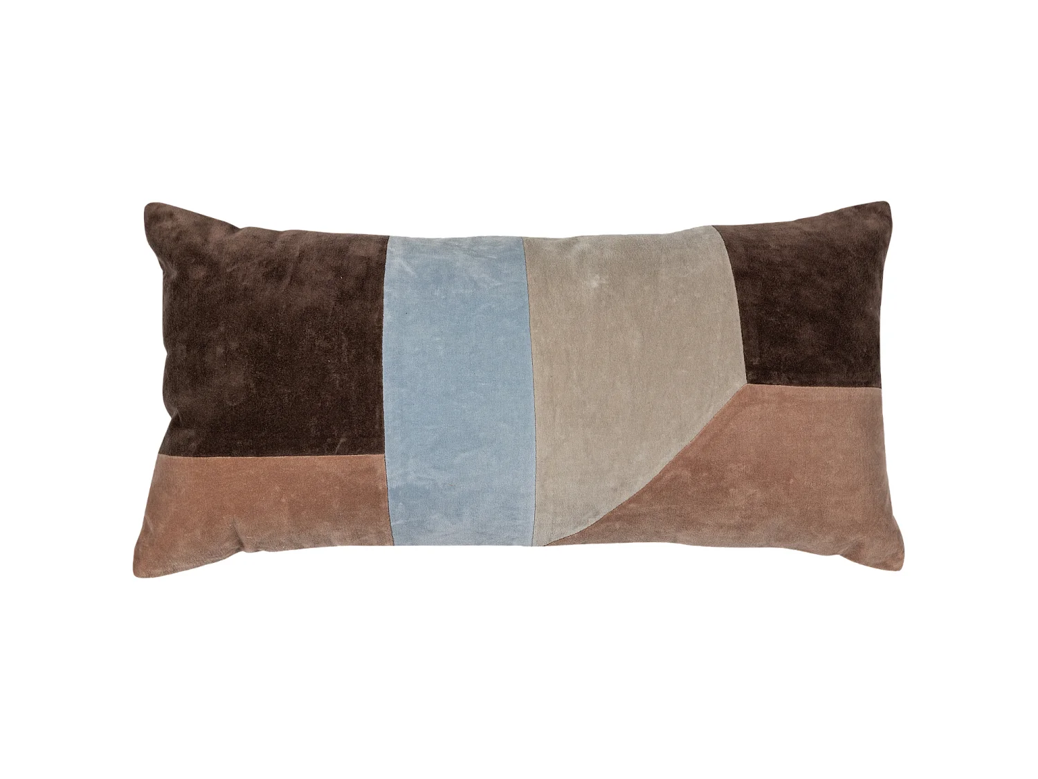Lot de 3 coussins en velours LAON