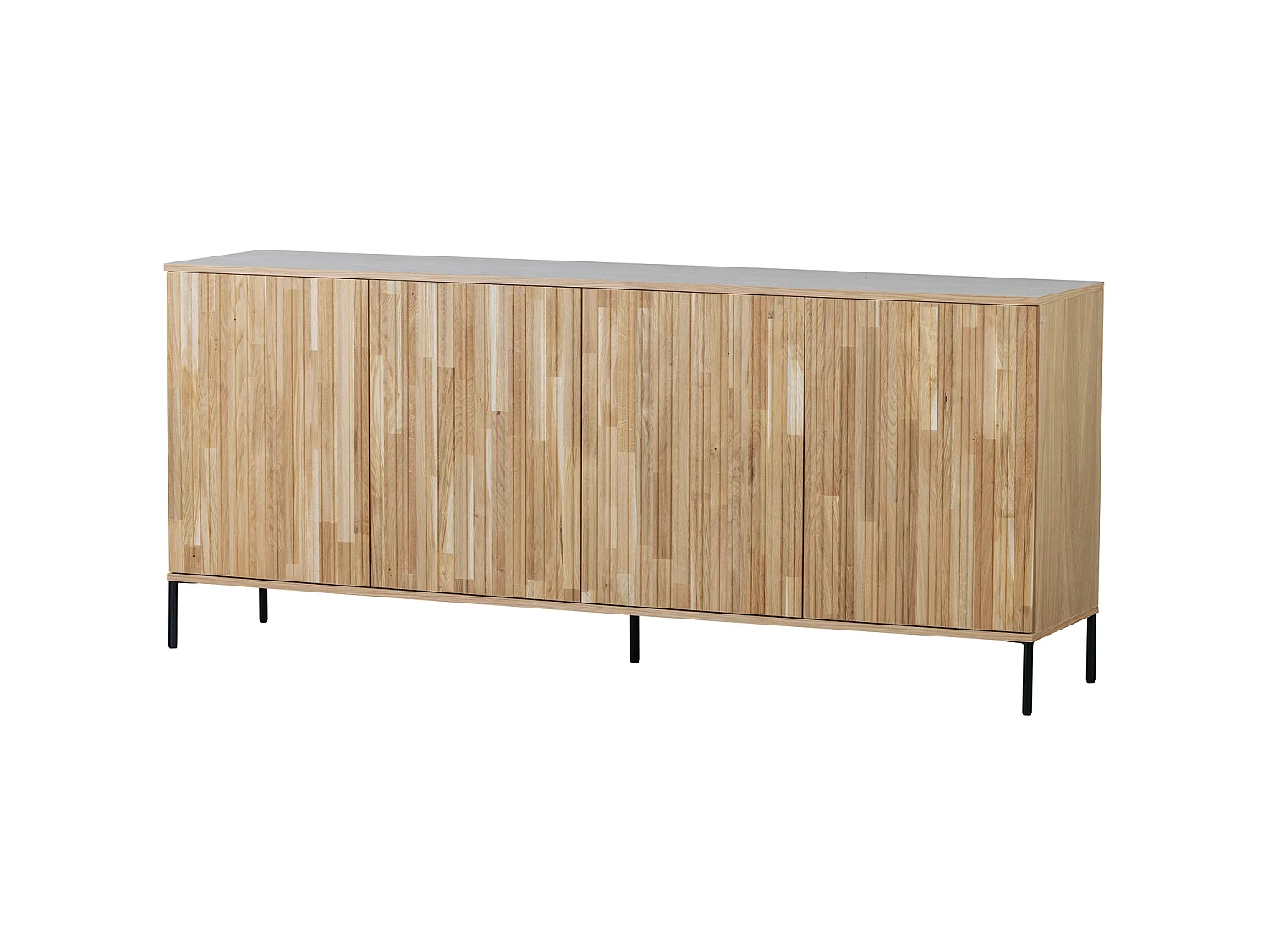 Buffet en bois de chêne, marron