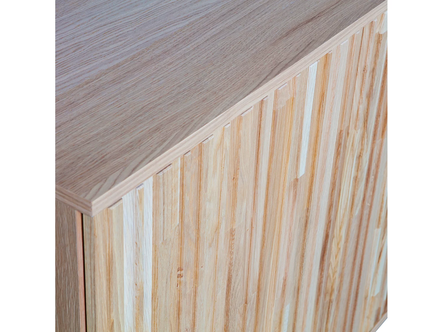 Buffet en bois de chêne, marron