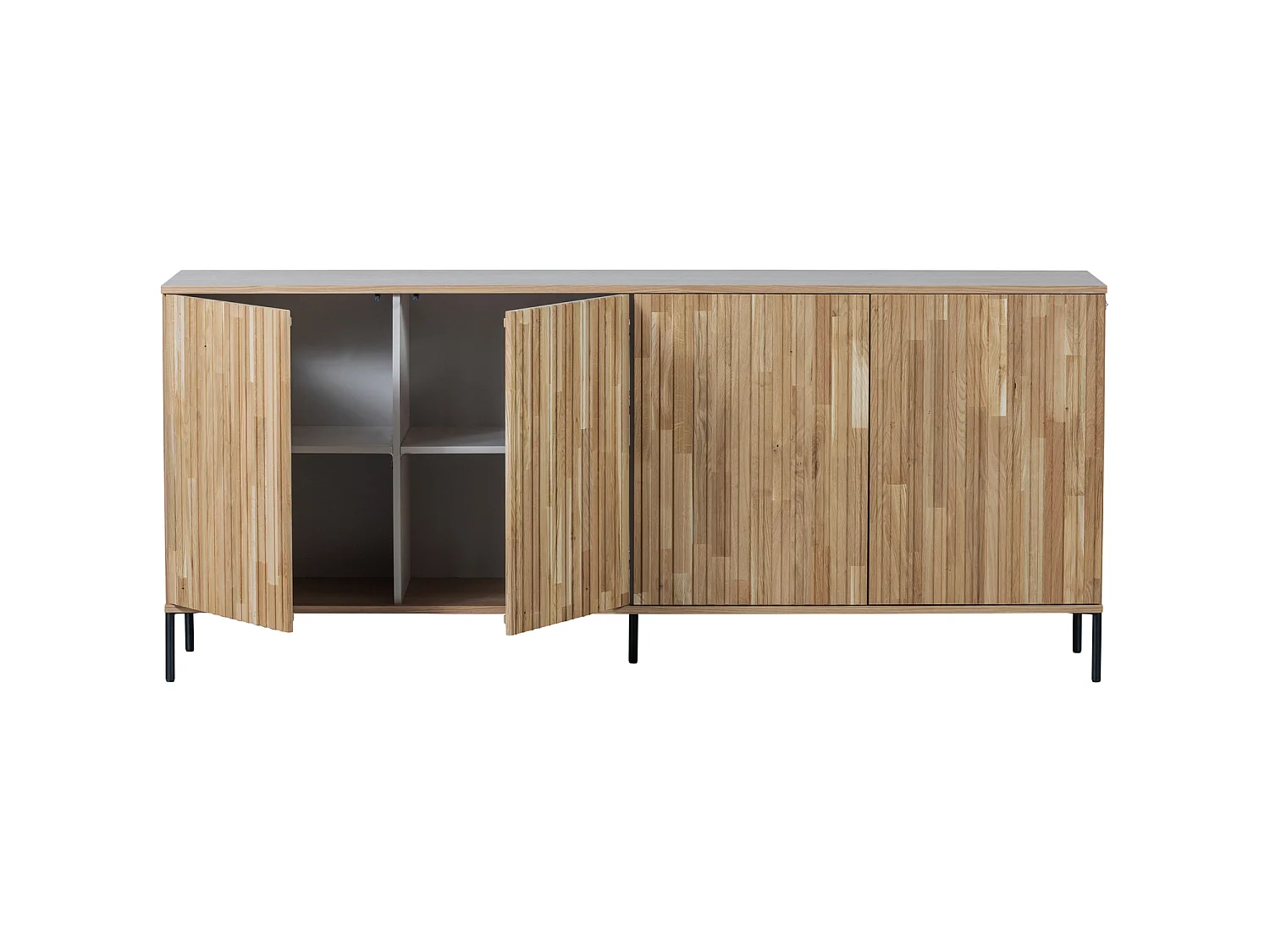 Buffet en bois de chêne, marron