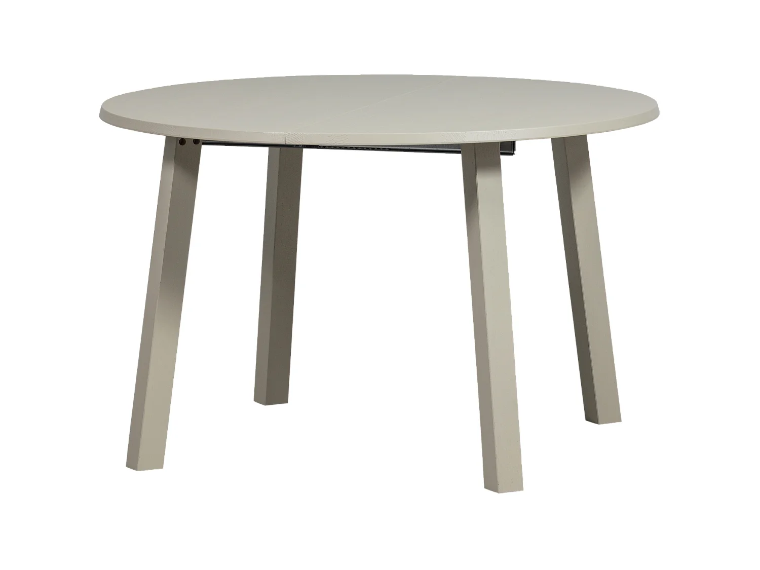 Table à manger rond extensible en bois de chêne JANNE