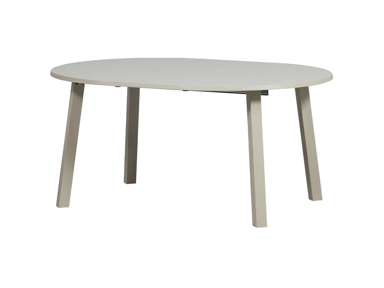 Table à manger rond extensible en bois de chêne JANNE