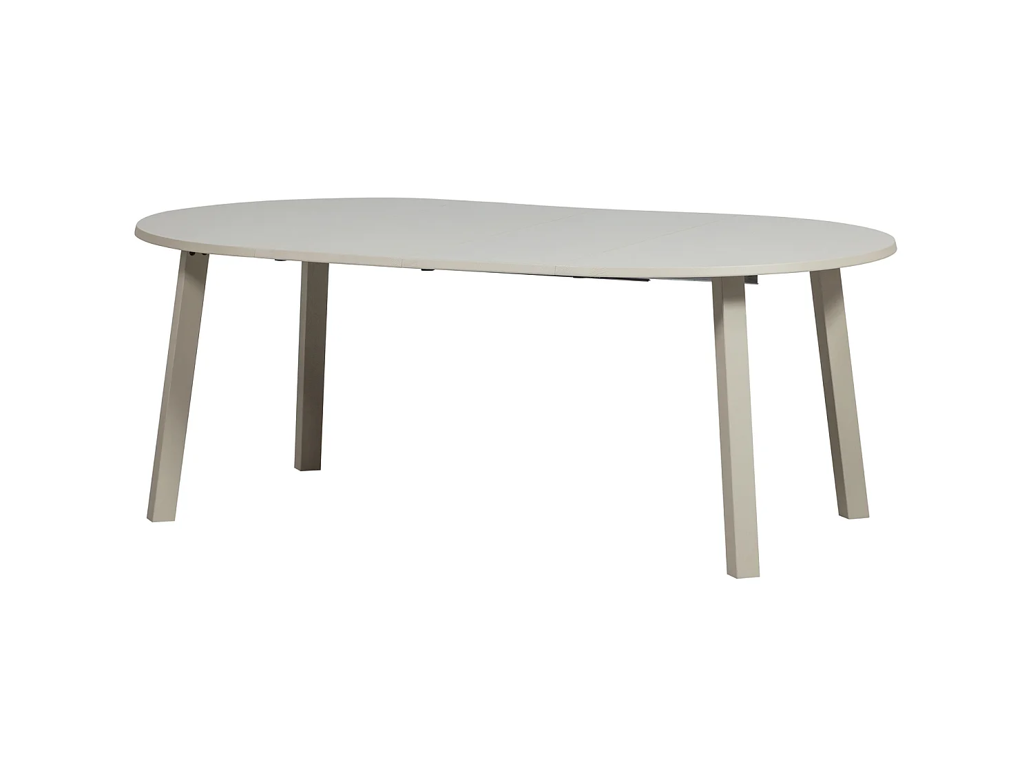 Table à manger rond extensible en bois de chêne JANNE